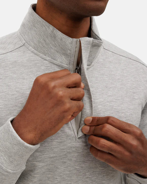Sunday Men's Quarter Zip - Stone