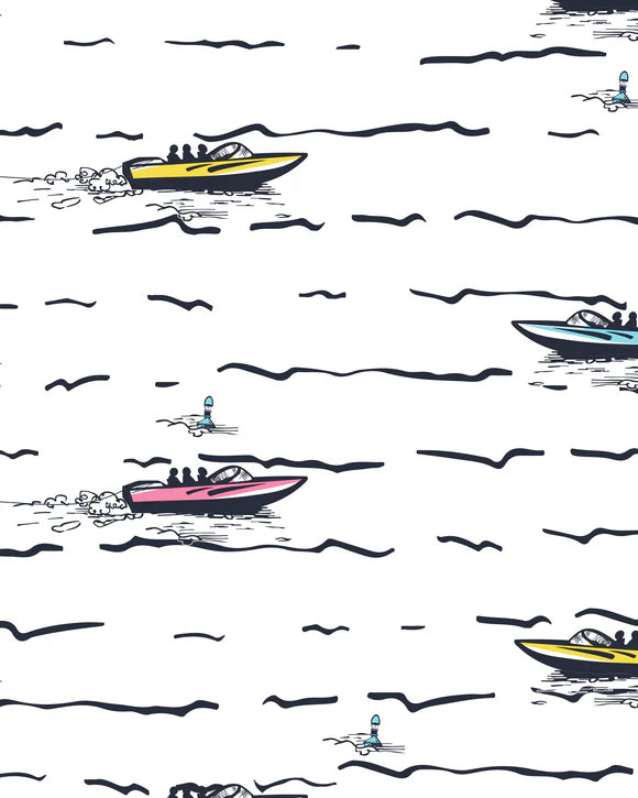 Waggle Boat Day Men's Hybrid Polo