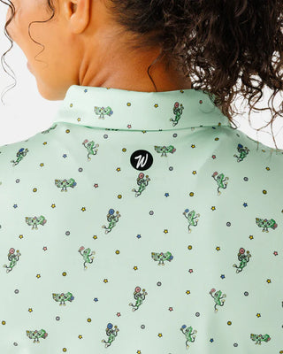 Waggle The Real Dill Women's Sleeveless Polo