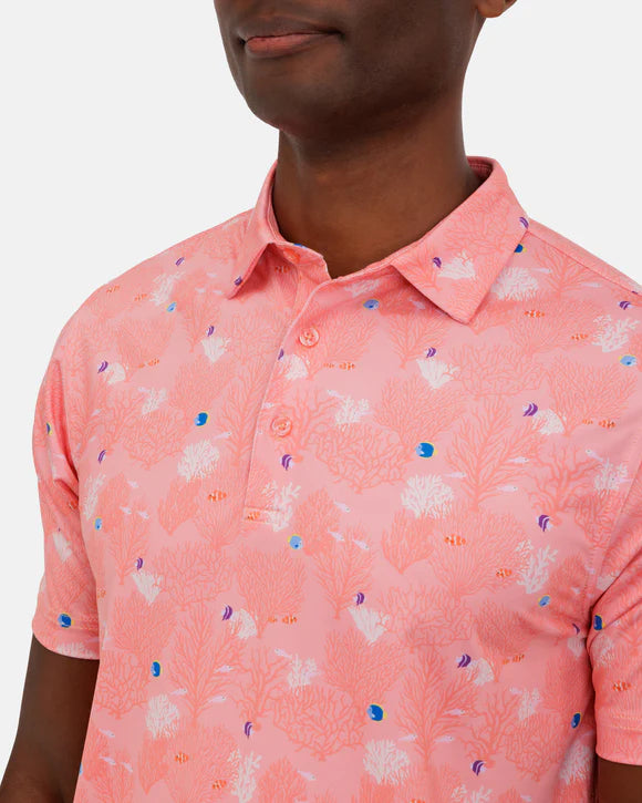 The Reef Men's Polo Waggle