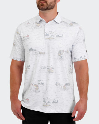 Waggle Tight Lines Men's Polo