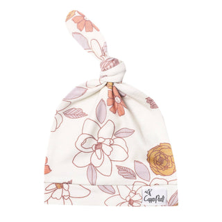 Ferra Copper Pearl Top Knot Hat