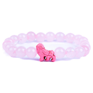 *The Excursion Lion Bracelet - Kenya Pink