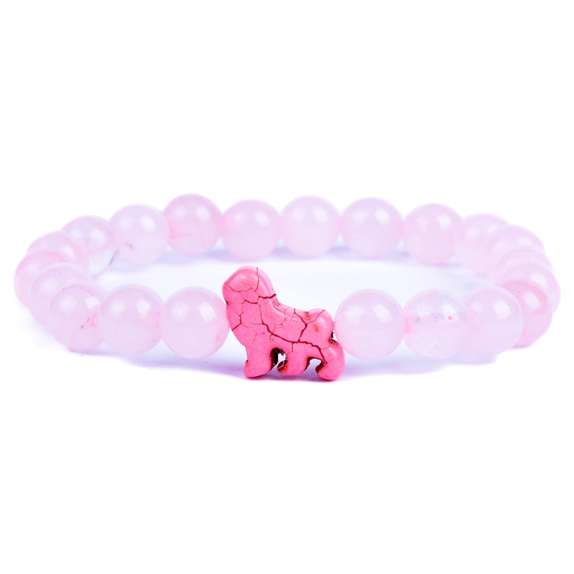 The Excursion Lion Bracelet - Kenya Pink