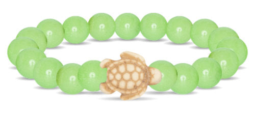 The Journey Sea Turtle Bracelet - Glow-In-The-Dark  Sage Glow