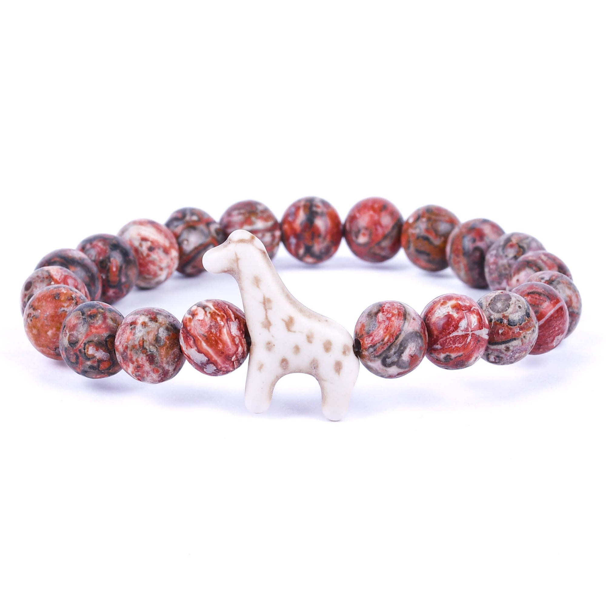 The Trek Giraffe Bracelet - Sahara Stone