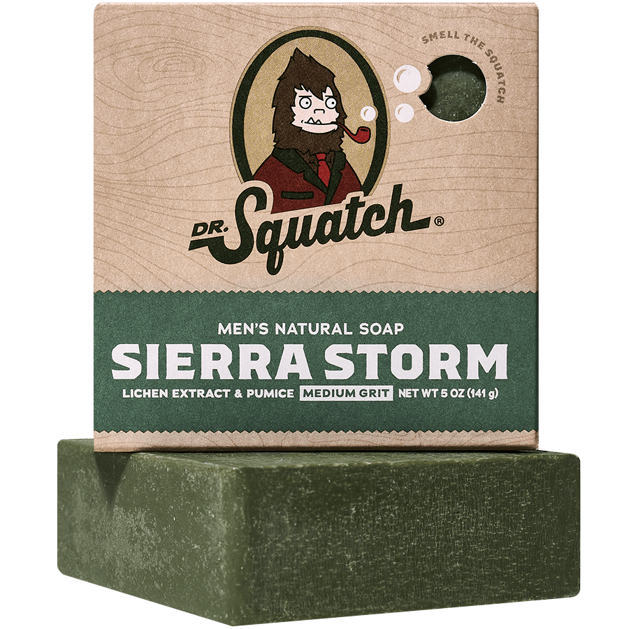 Dr. Squatch Sierra Storm  Bar Soap