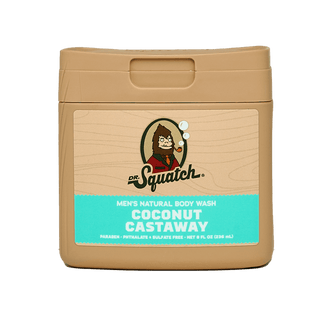 Dr. Squatch Coconut Castaway 8oz Body Wash
