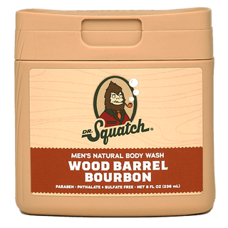 Dr. Squatch Wood Barrel Bourbon 8oz Body Wash