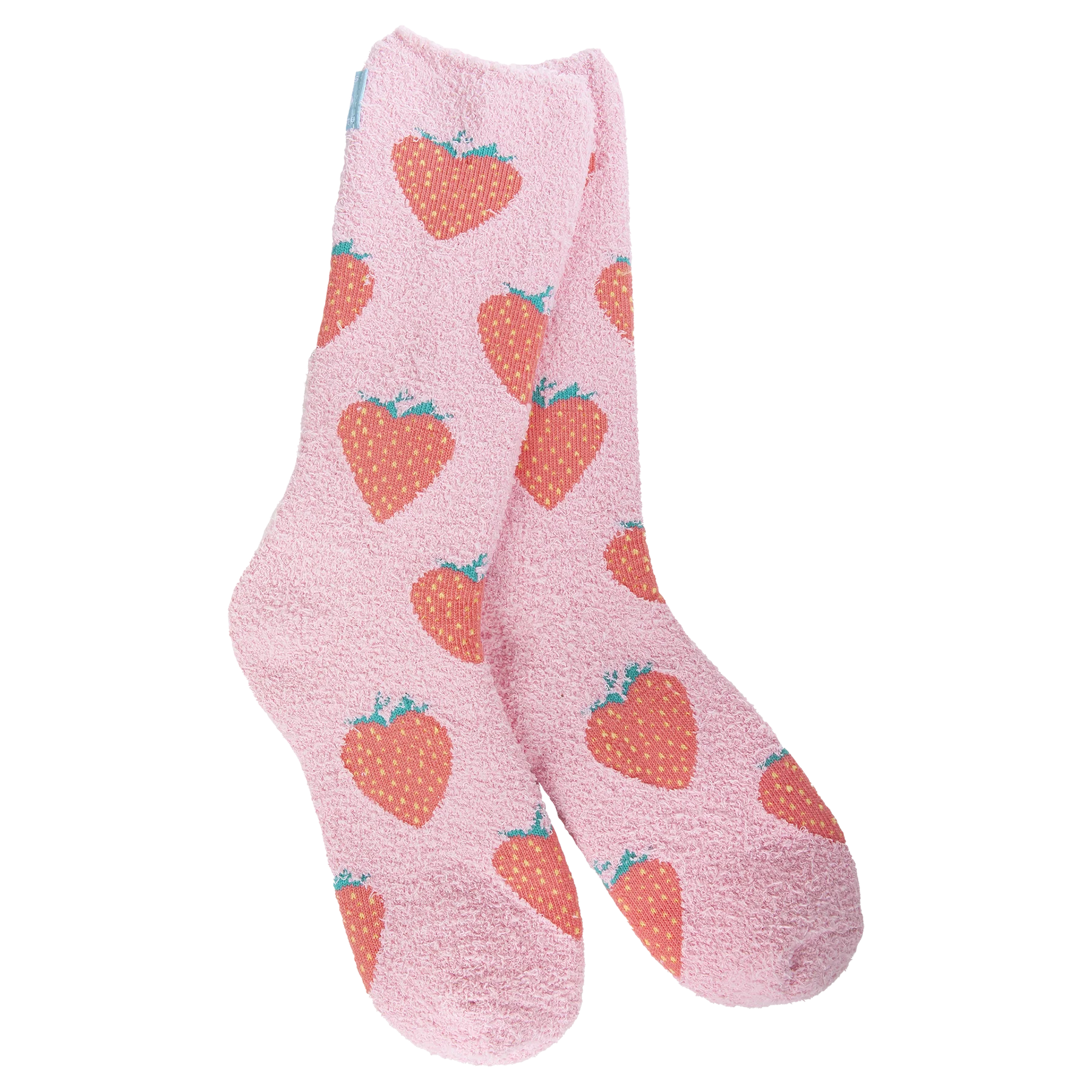 Worlds Softest Strawberry Crew Socks