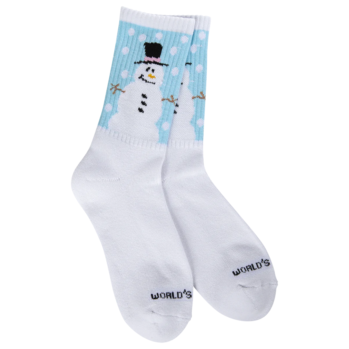 Women's Snowman Sport Mini Crew Socks