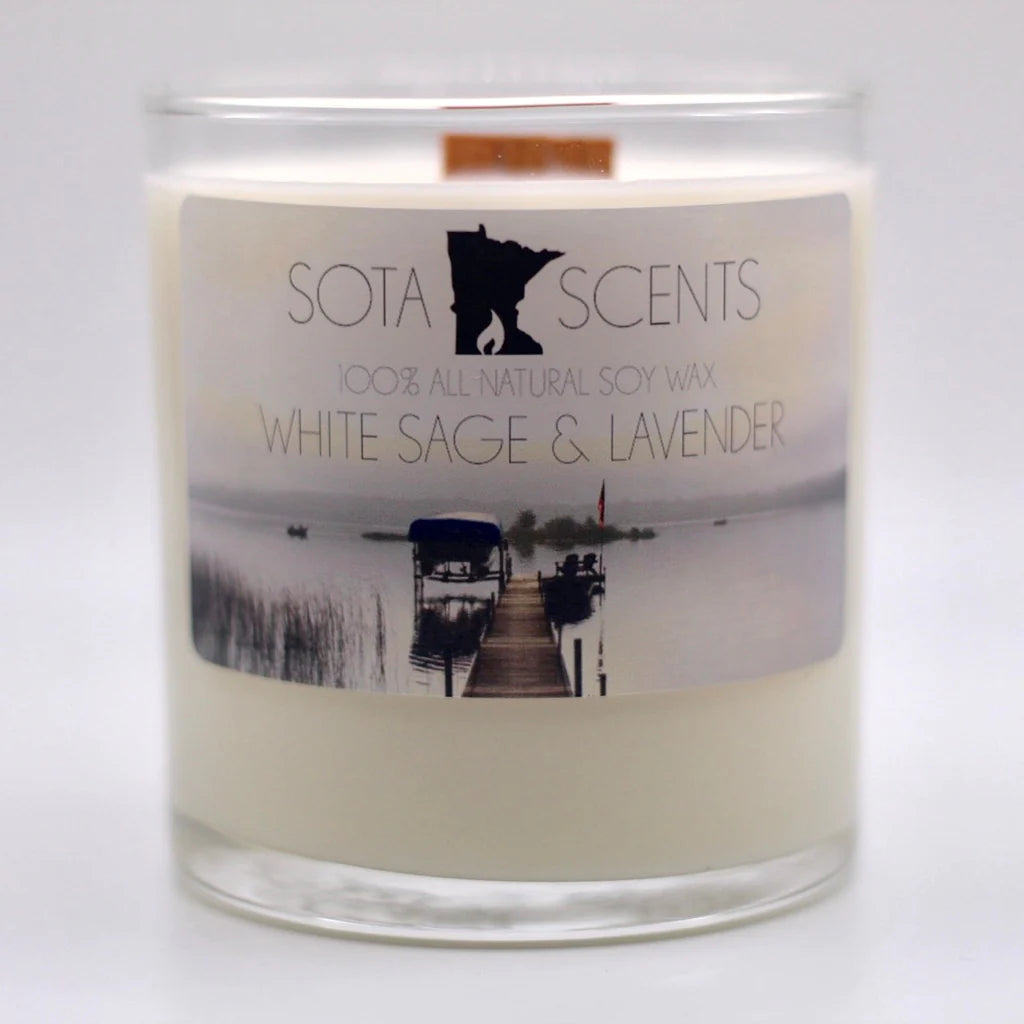 Sota Scents White Sage & Lavender Candle