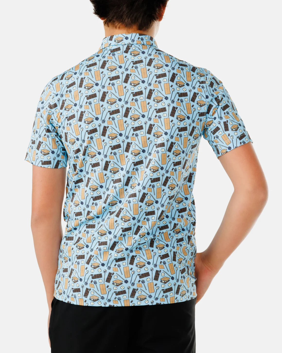 Waggle Want S'more Boy's Polo | Kids' Performance Polo