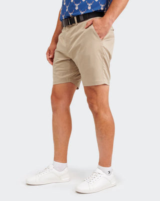 Ace Men's Short in Wheat | Stretch Chino Short | Waggle