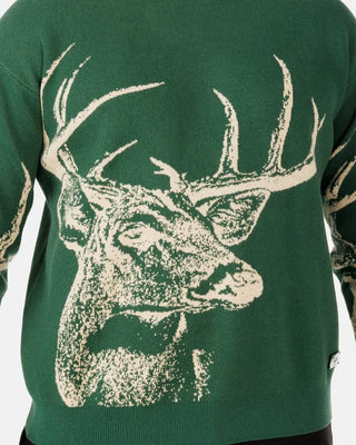 Waggle Whitetail Wildknit Crewneck Sweater