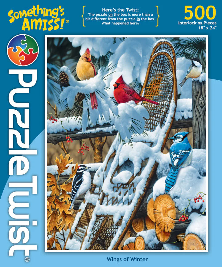 Wings of Winter: 500 Piece Puzzle