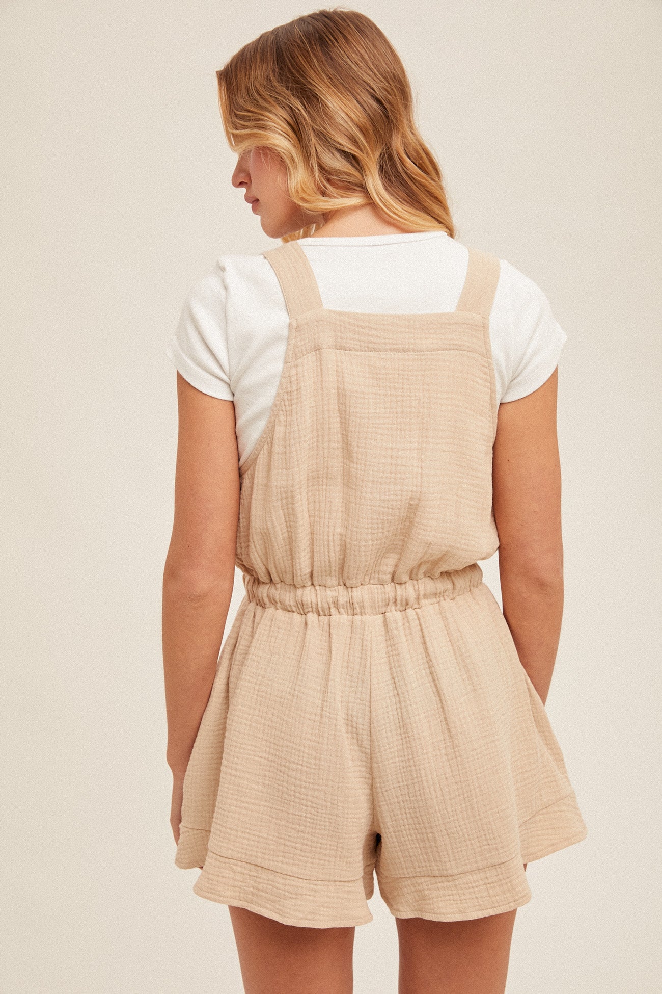 Double Gauze Flowy Romper FINAL SALE