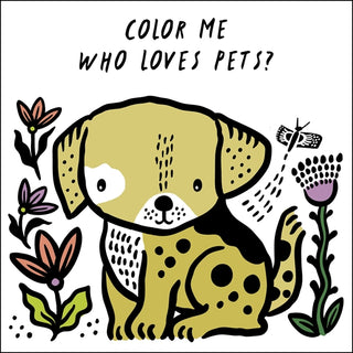 Wee Gallery Who Loves Pets? Color-Changing Bath Book