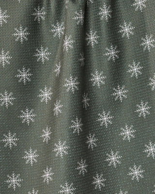 Geometry Snowy Kitchen Tea Towel - Juniper