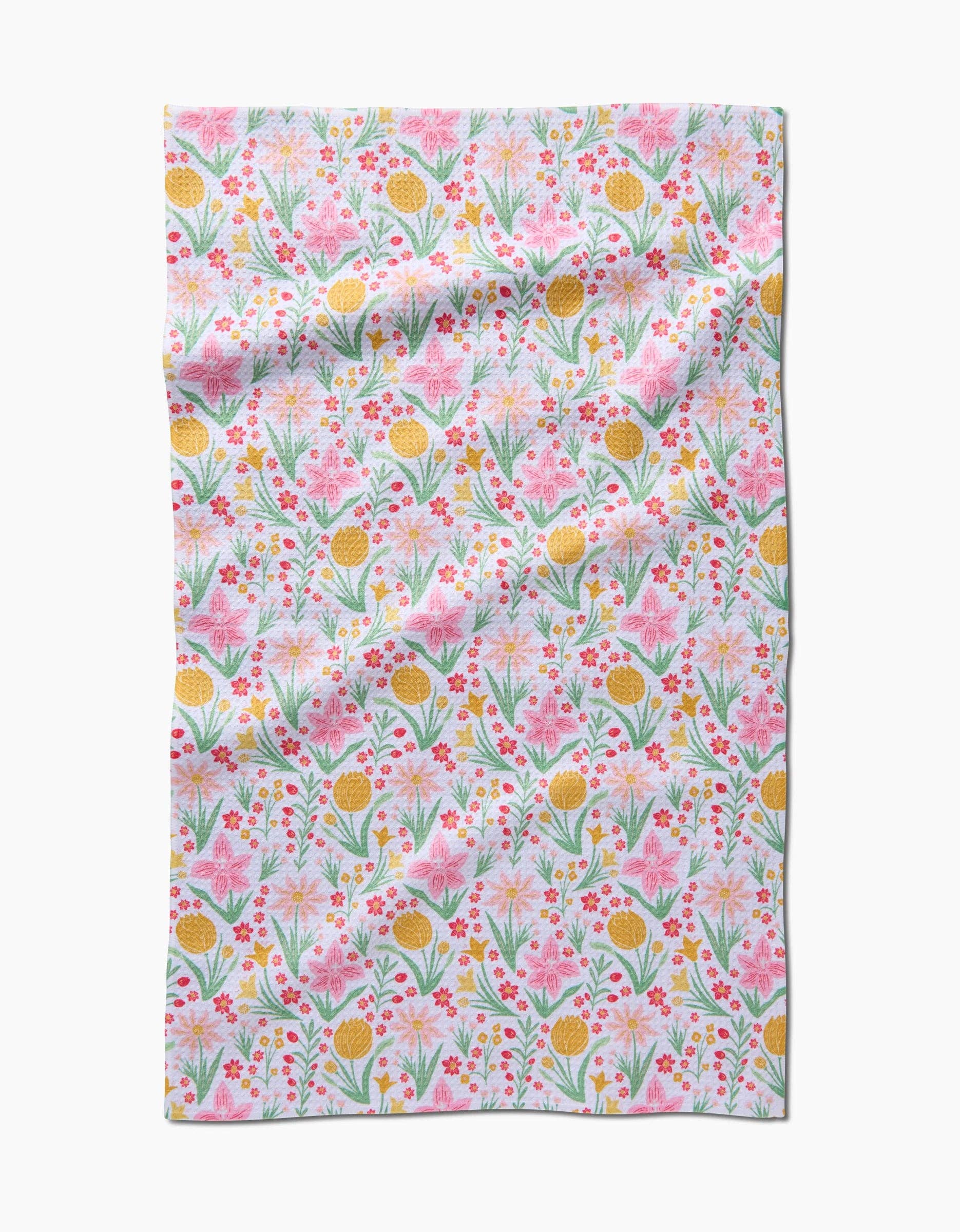 Geometry Garden of Light Tea Towel