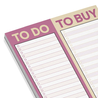 To Do / To Buy Perforated Pad