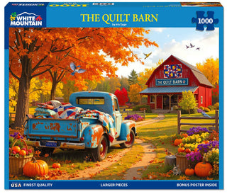 The Quilt Barn 1000-Piece Jigsaw Puzzle