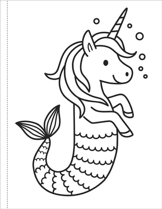 Mermaids Coloring Book | Kids Mermaid Coloring Book