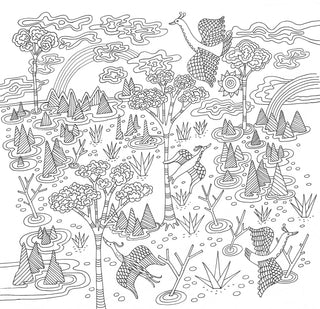 Zen Garden Coloring Book