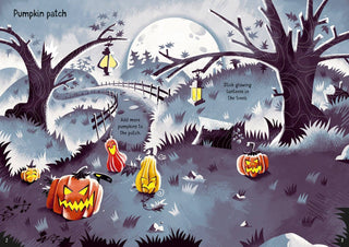 Sparkly Halloween Sticker Book for Kids