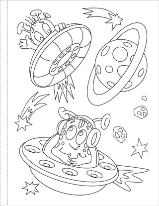 Solar System Coloring Book!