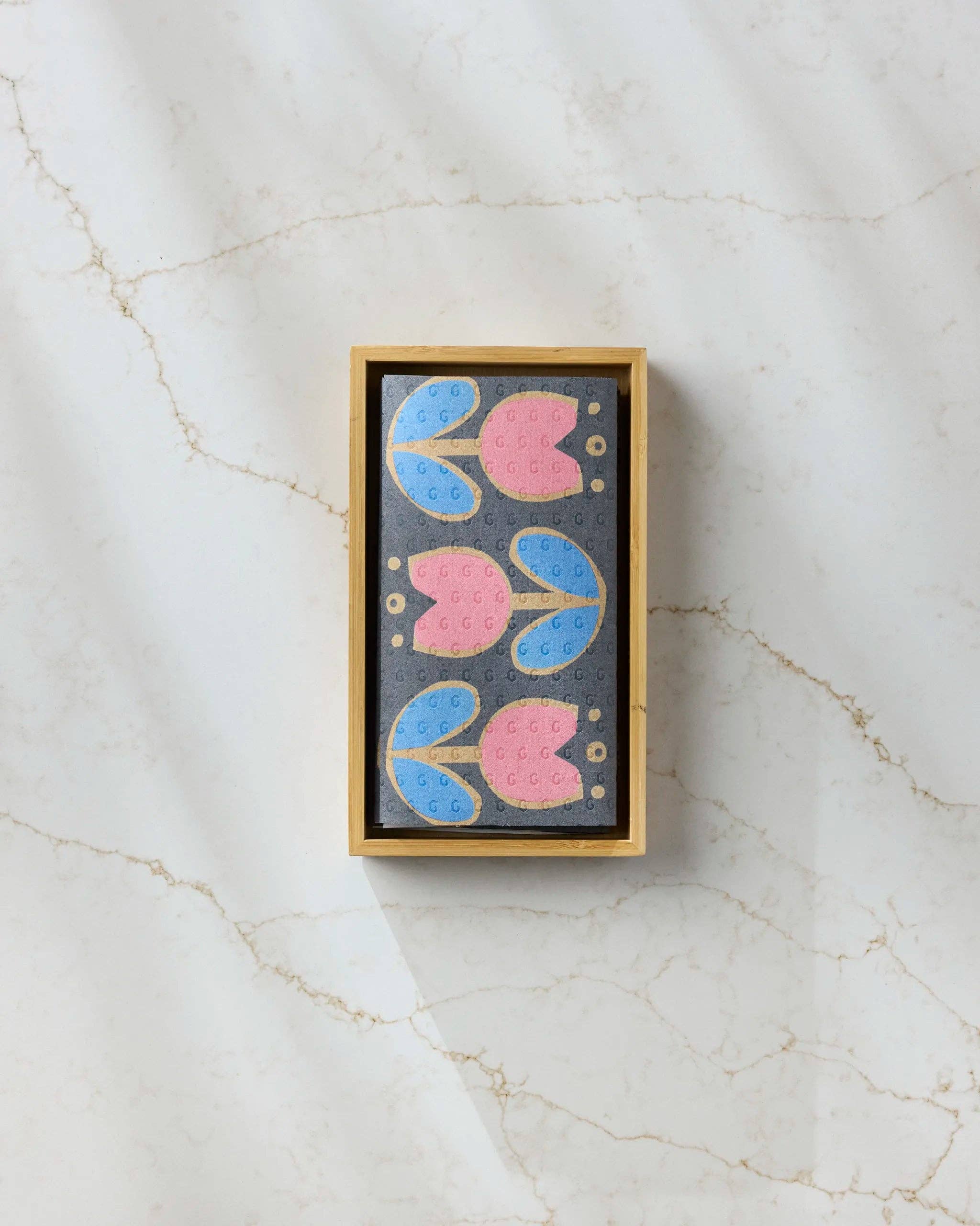 Geometry Scandi Tulips Not Paper Towel Set