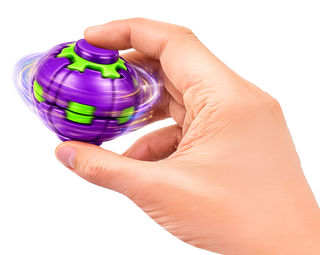 Power Spin Squeeze Fidget Ball Toy