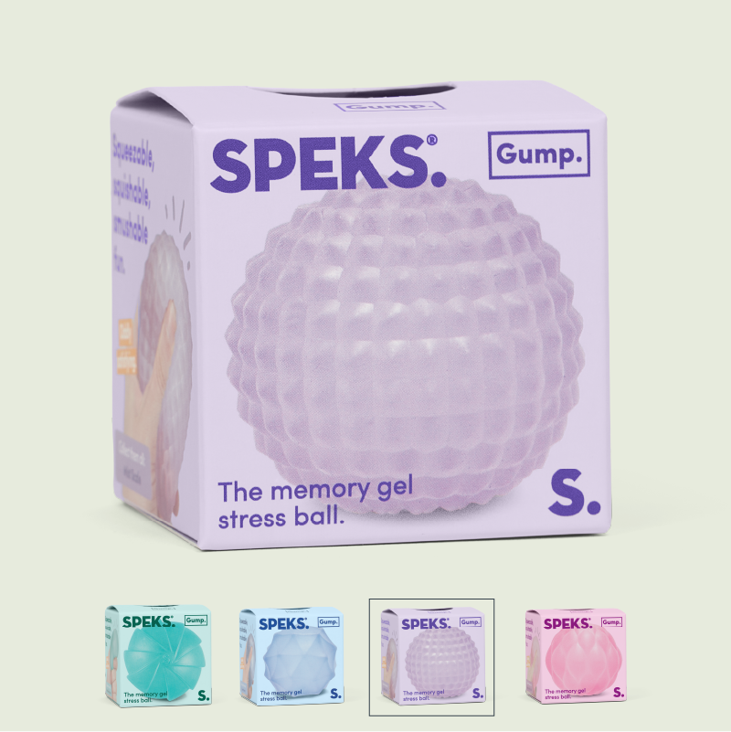 Gump Memory Gel Stress Ball w/ Texture