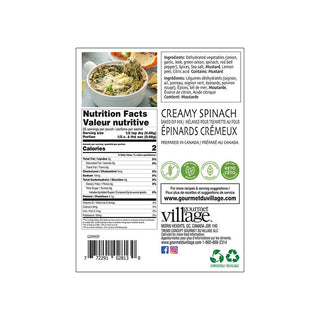 Creamy Spinach Dip Recipe Box
