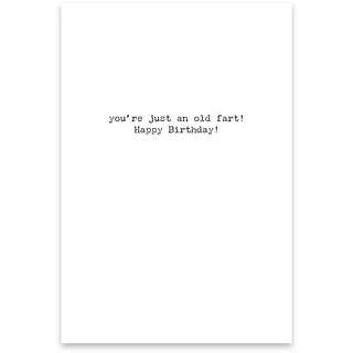 Old Fart Birthday Card