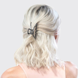 Kitsch Open Shape Metal Claw Hair Clip – Hematite