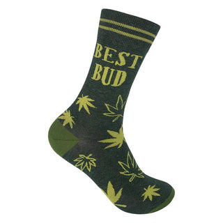 Best Bud Funny Crew Socks