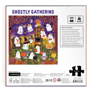 Ghostly Gathering 500-Piece Family Puzzle