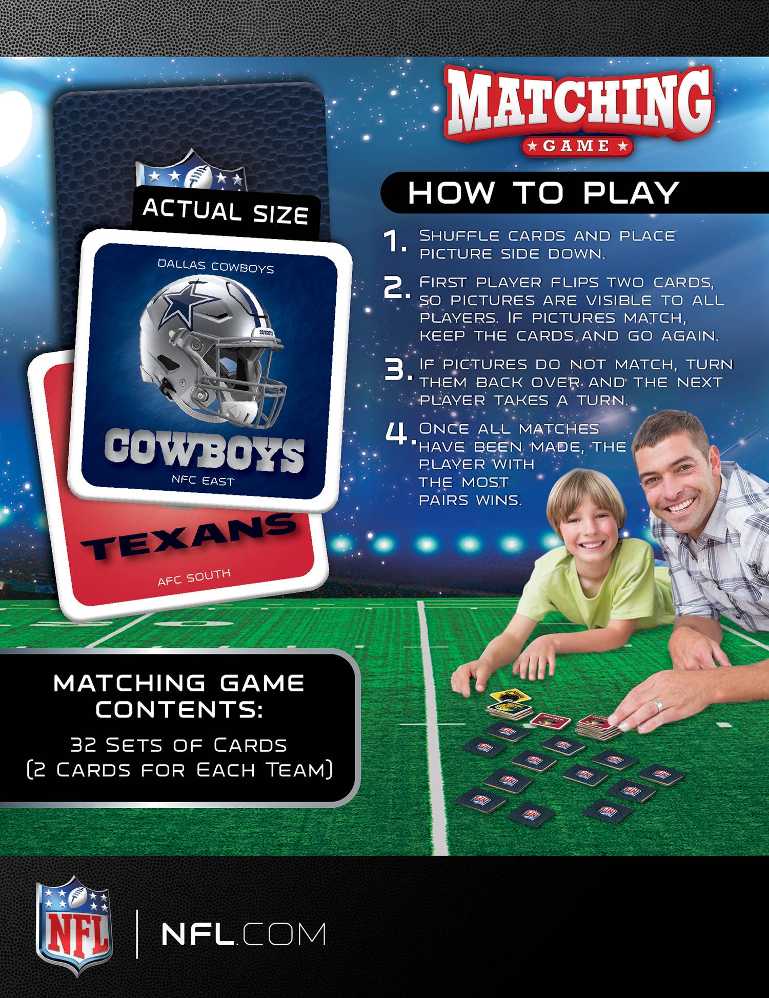 NFL - League Matching Game