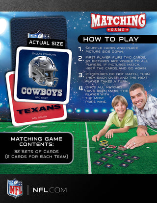 NFL - League Matching Game