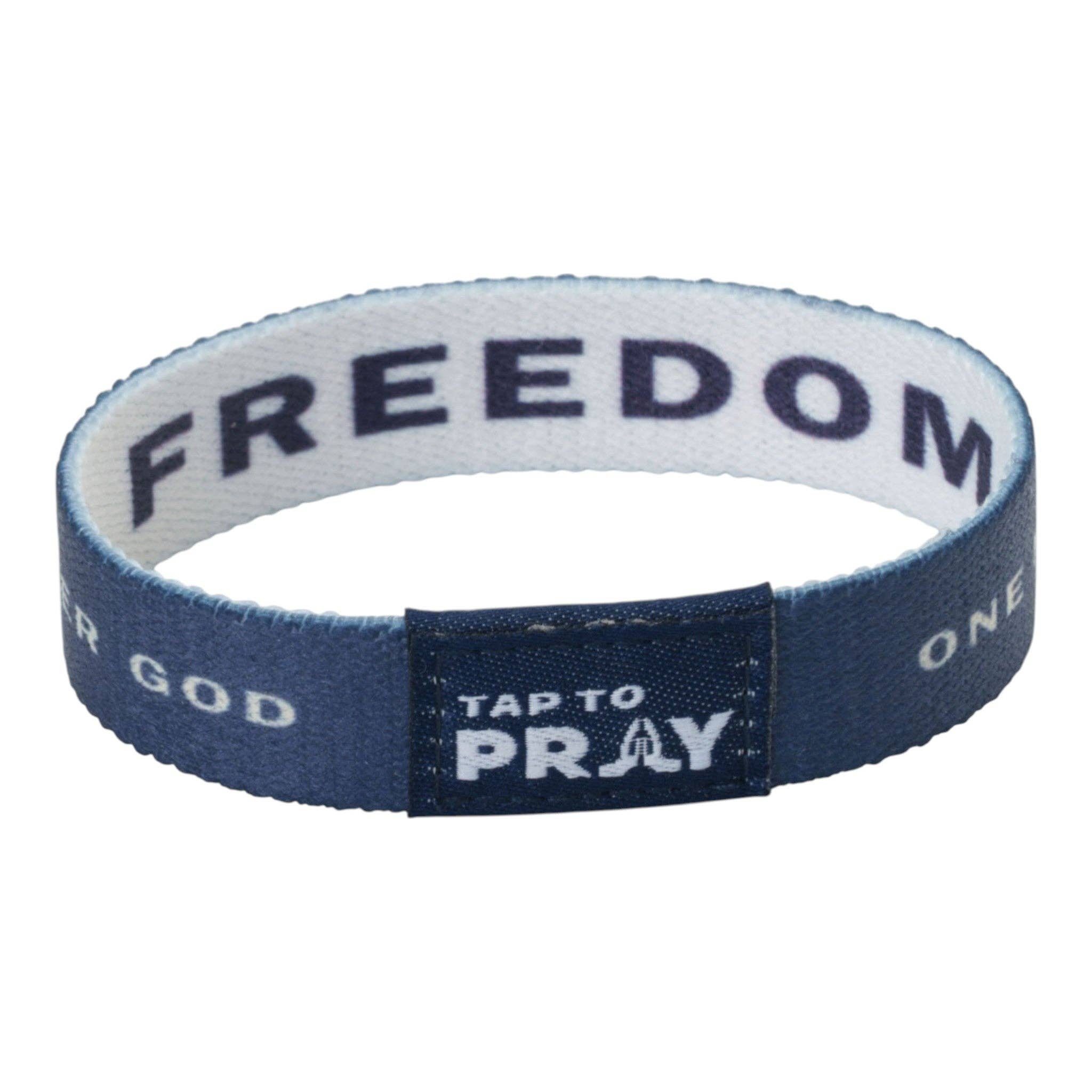 Tap To Pray® Wristband – Freedom
