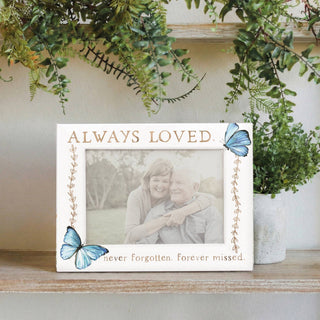 "Always Loved" Butterfly Memorial Frame by Sincere Surroundings