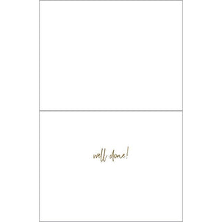 Congratulations Greeting Card - Blue Marble