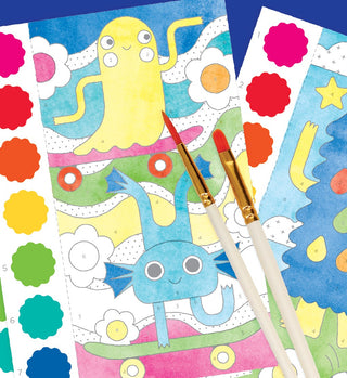 Monsters Paint-by-Numbers Kit for Kids, Ages 6+