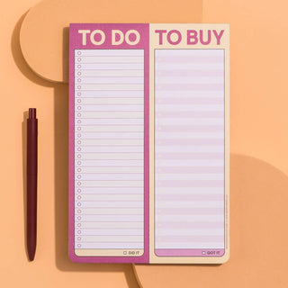 To Do / To Buy Perforated Pad