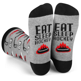 Lavley Eat, Sleep, Hockey Socks