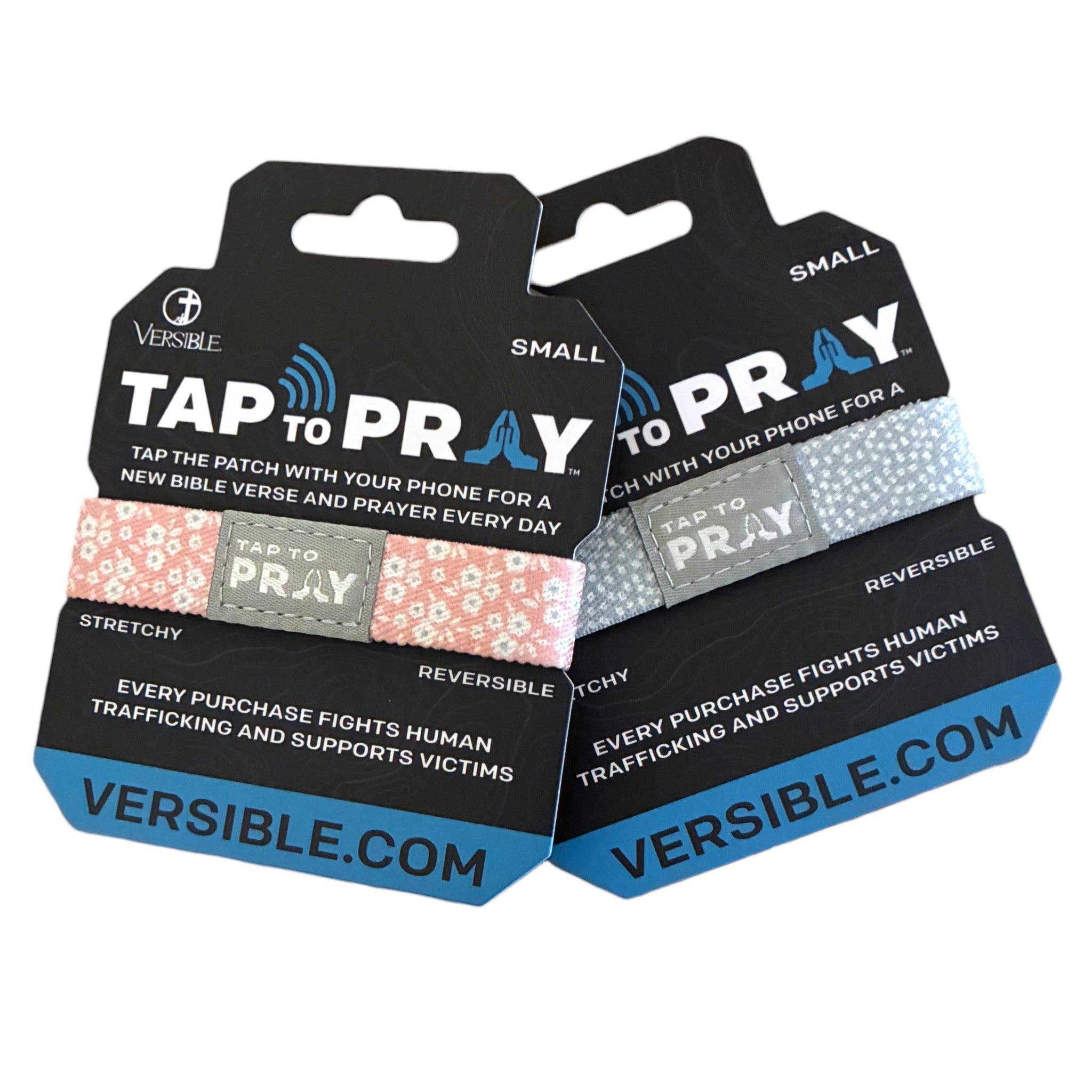 Tap To Pray® Poppy & Pepper Bible Verse Wristband