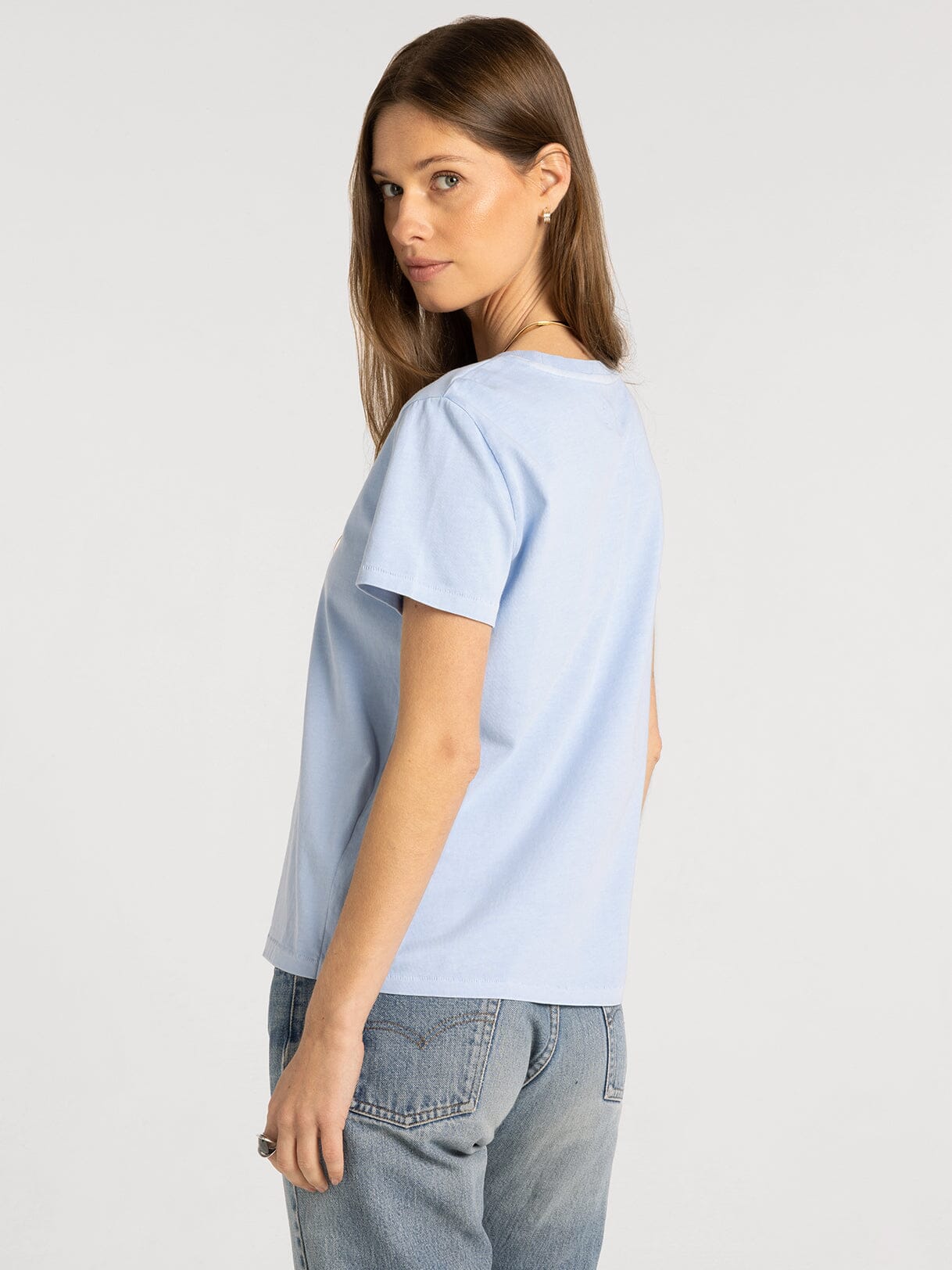 Asher Tee | Relaxed Crew Neck Cotton Tee