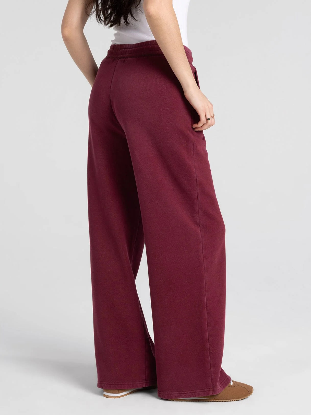 Ashford Pant | Women's Wide Leg Elastic Waist Sweatpants