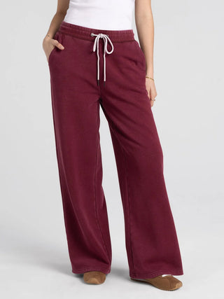 Ashford Pant | Women's Wide Leg Elastic Waist Sweatpants